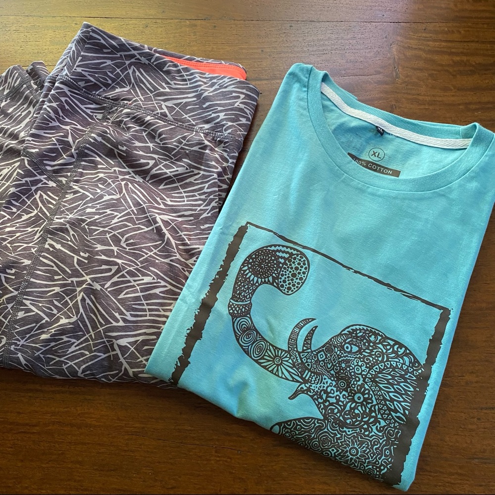 T-SHIRT and ACTIVE wear pant